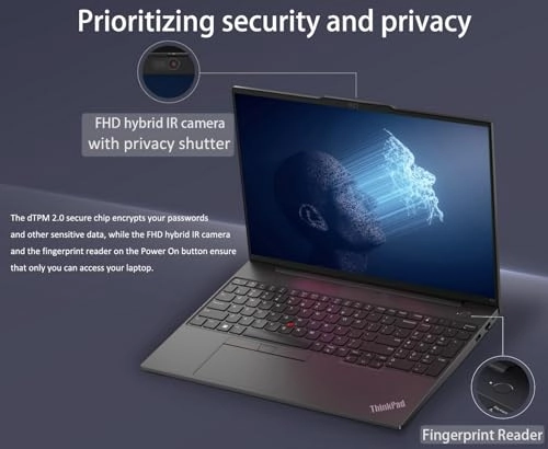 Lenovo Thinkpad ThinkPad E16 - 16'' Ryzen 5-7530U 16GB DDR4 512GB SSD