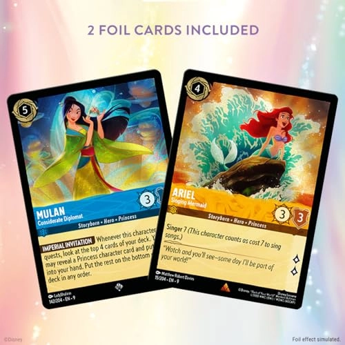 Disney Lorcana TCG: Fabled - Single-Player Deck - English 60pcs
