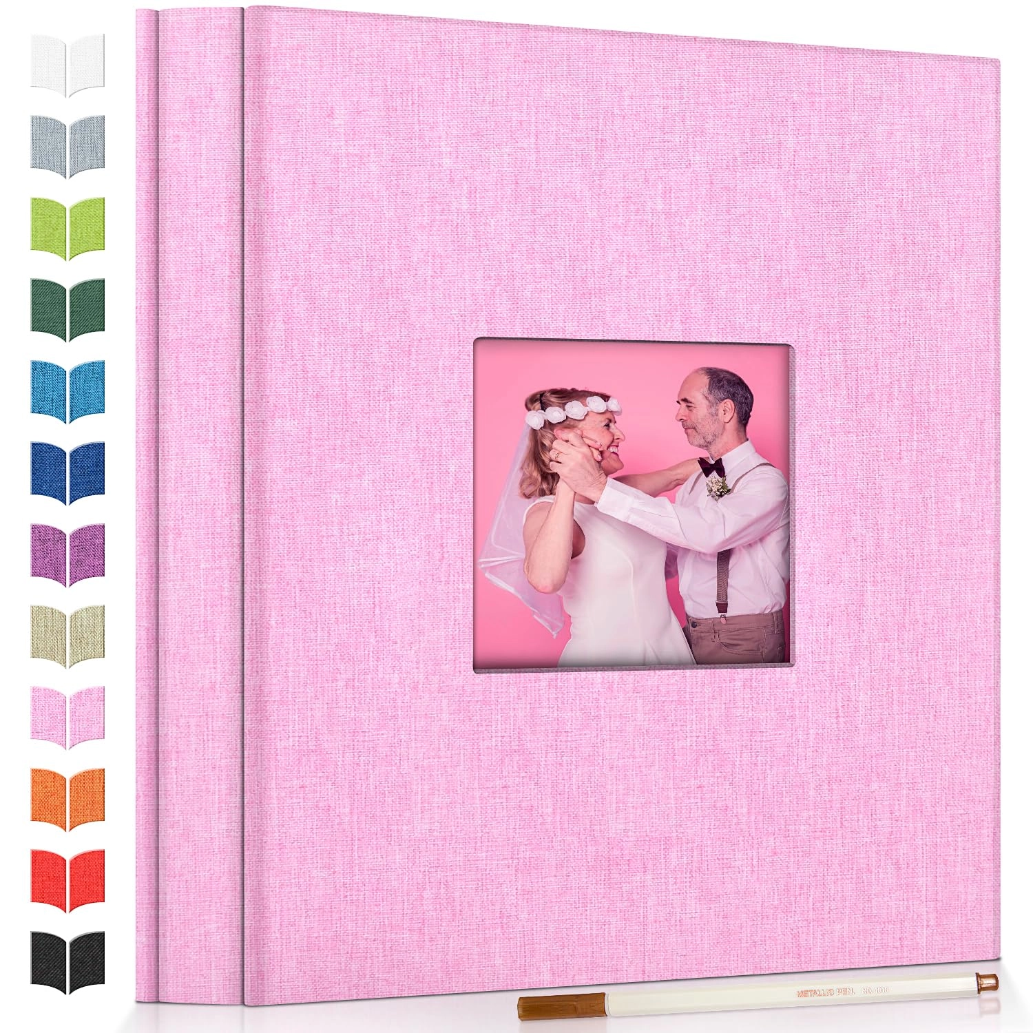 artfeel Self Adhesive Scrapbook Album - 13" x 12.5" 3 pictures per page
