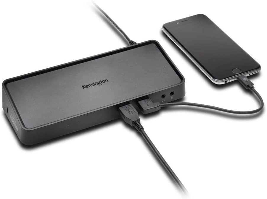SD3650 K33997WWBlack - USB 3.0 Dual Display Docking Station