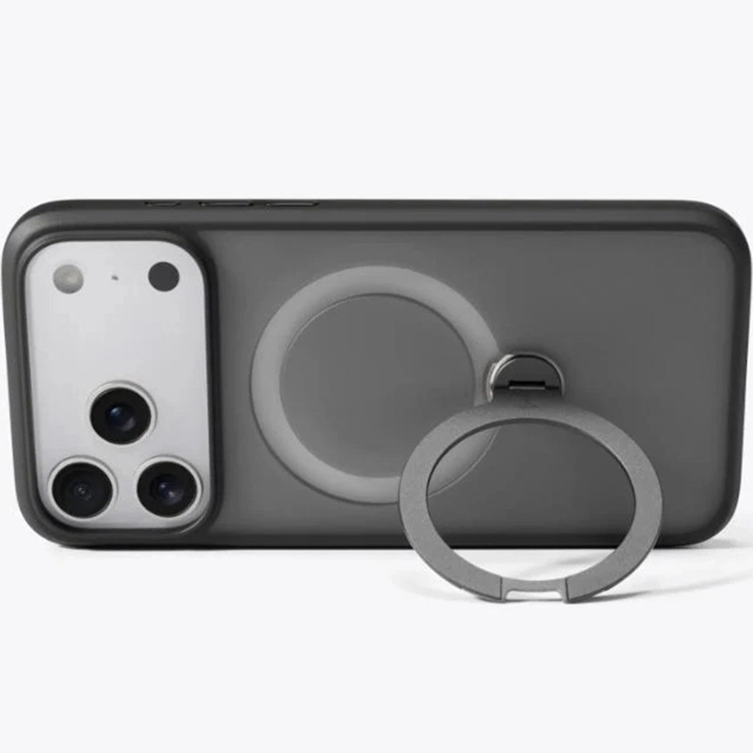 Ostand Spin Series Silicone Case with MagSafe for iPhone 17 Pro