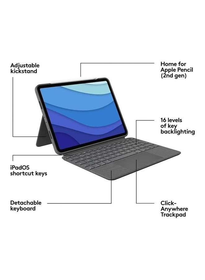 Combo Touch Wireless for iPad Pro 11-inch (Arabic)