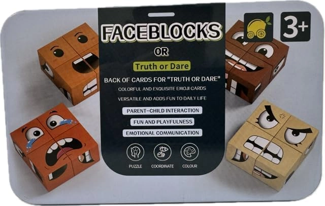 Face Change Magic Cube - 3 years and up