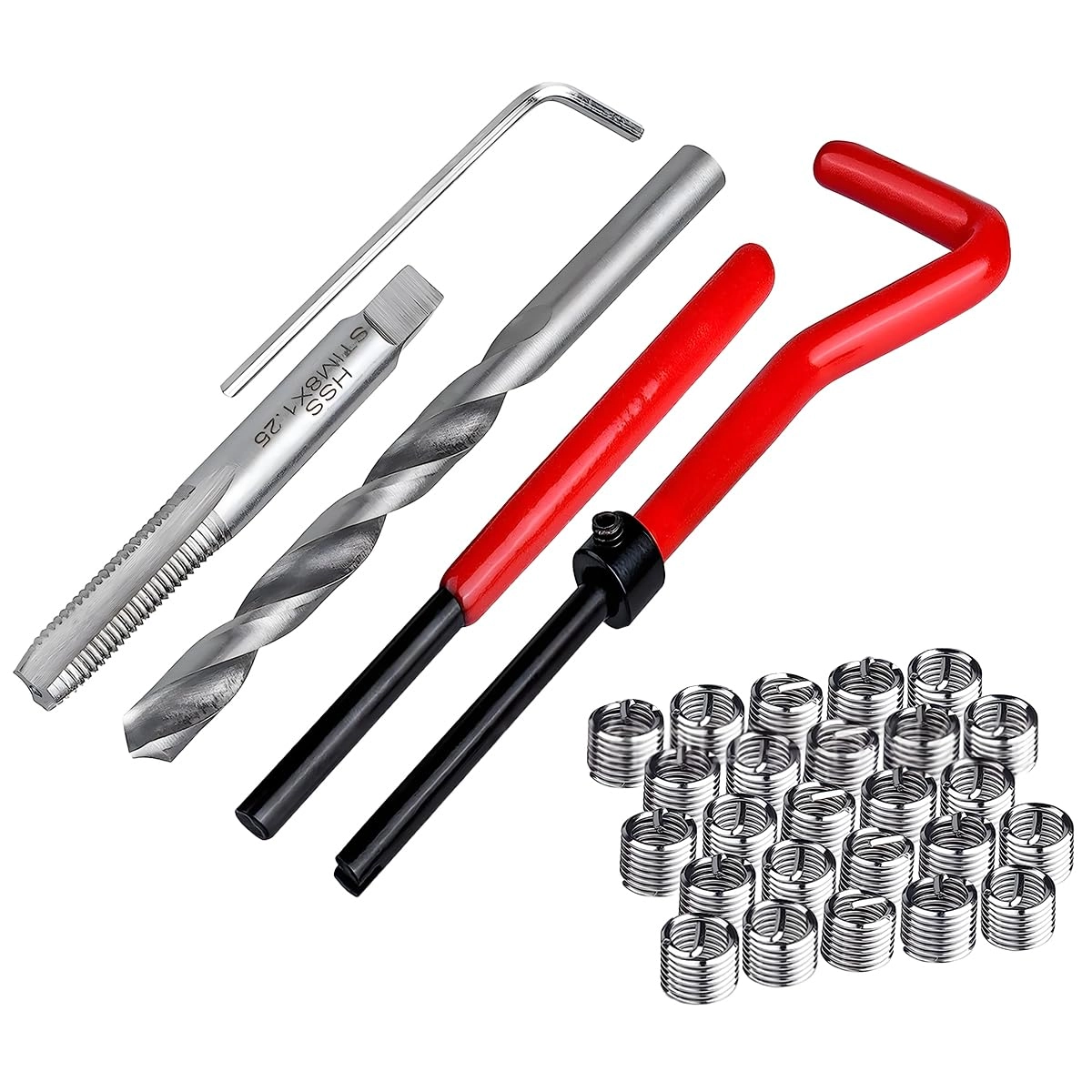 UHANBUT Thread Repair Insert Kit - 10mm M6