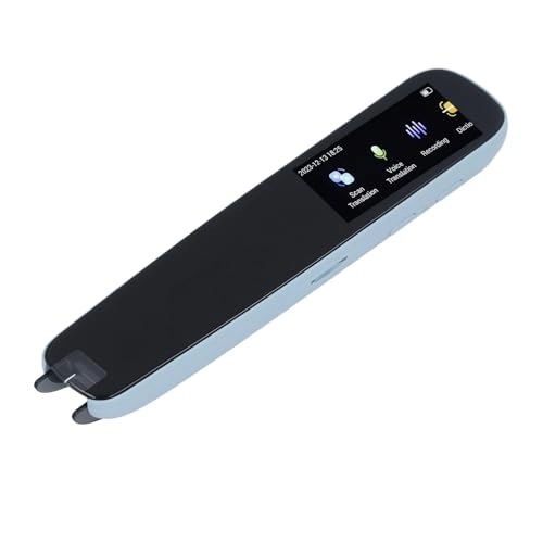 Multifunctional Translator Scanner - Recording up to 16 hours HD noise reduction Blue