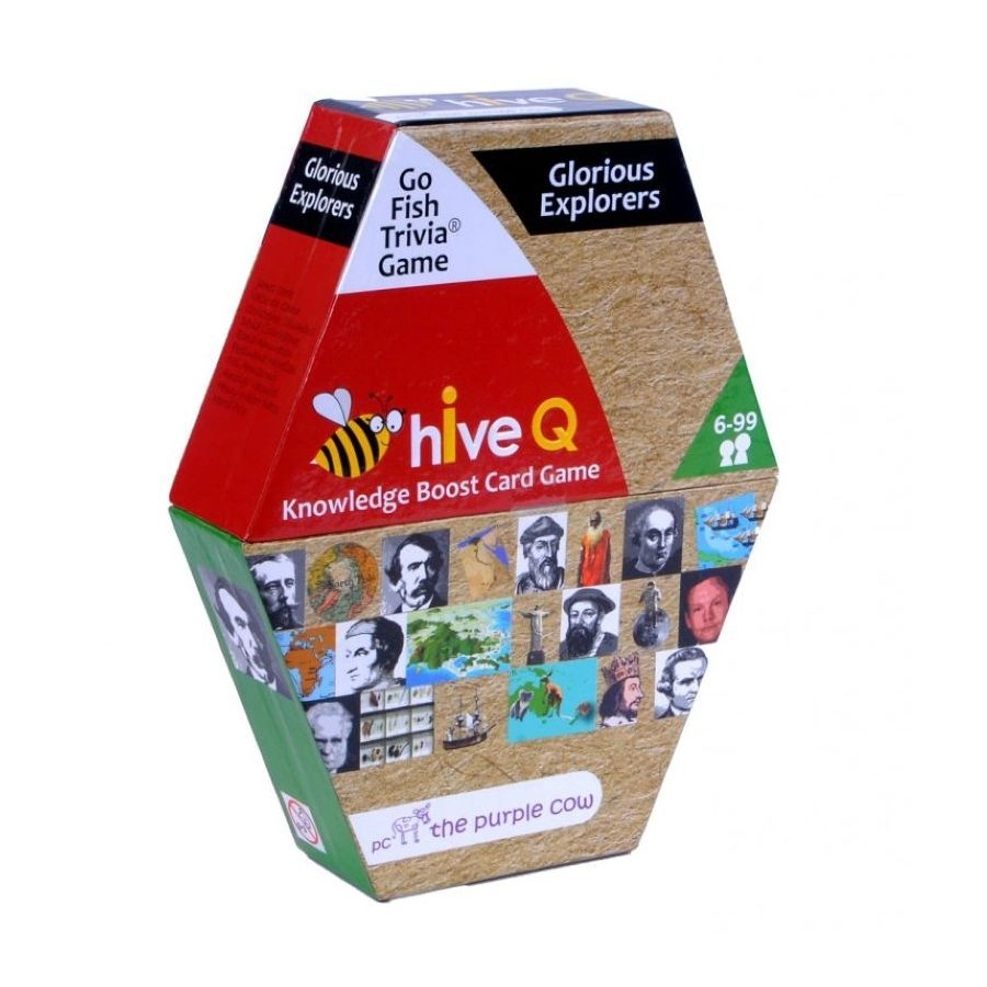 The Purple Cow Hive Q: Glorious Explorers Knowledge Boost - Card Game