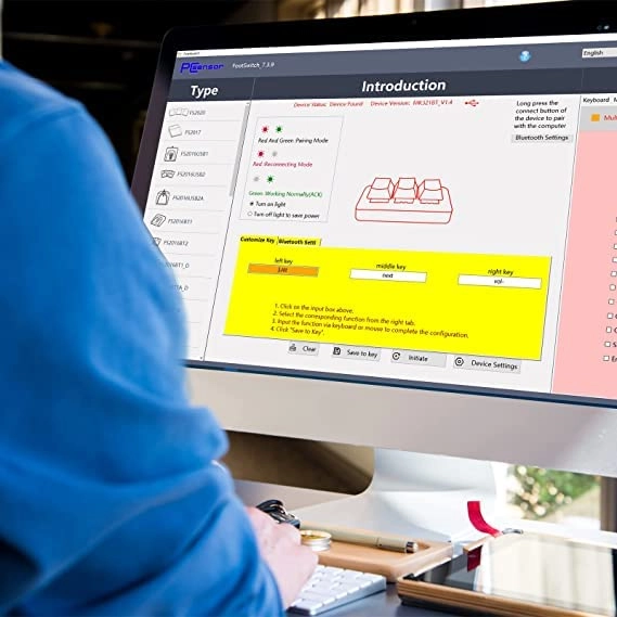 3-Key Mini Keypad - Bluetooth|USB-C