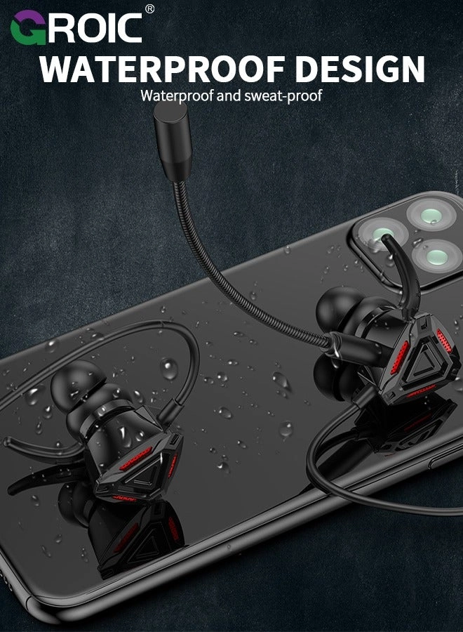 Gaming Headset - Hands-Free Dual Microphones
