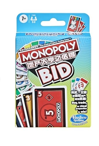 Monopoly: BID - Card Game