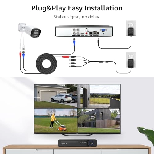 A6804-54BU-Black - 4pcs 4CH 5MP