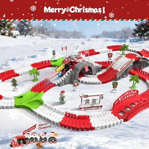 Christmas Track Toy Set - 262 PCS