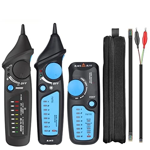 JVDDI Fwt81 - Handheld Fiber Power Meter + AVD06 - Dual Mode Voltage Tester