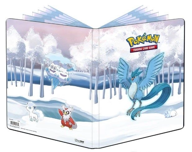 Ultra PRO Gallery Series Pokémon Frosted Forest 9-Pocket Portfolio - 90 standard size cards single-loaded 180 cards double-loaded