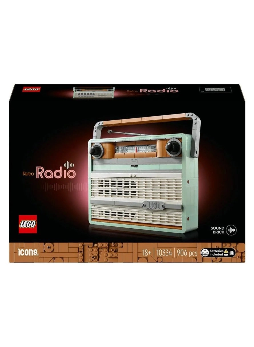 Icons Retro Radio (10334) - Sound Effects Smartphone Integration