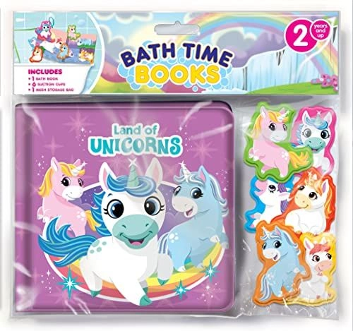 Phidal Unicorns Bathtime Book