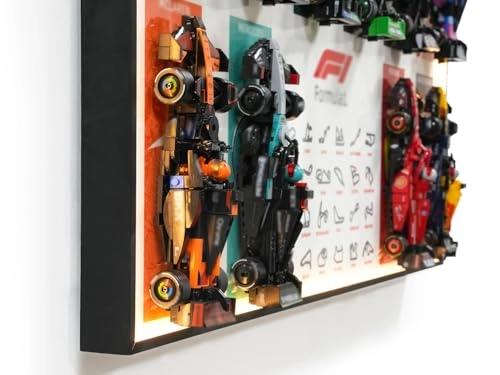 Car Wall Mount - Lego Speed Champions F1 1 pcs