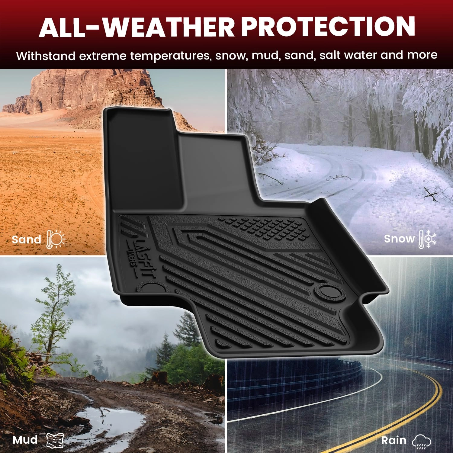 Floor Mats - Toyota RAV4 2019-2025 Full Set