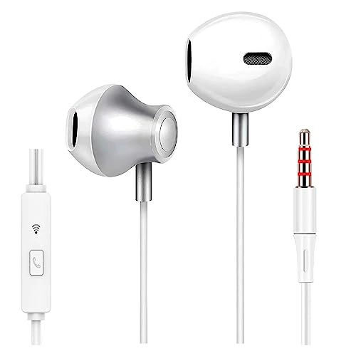 Half in Ear Headphones Wired Earbud