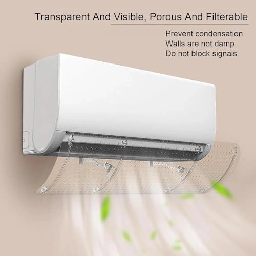 Air Conditioner Deflector - PVC 180° Adjustable