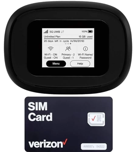 Inseego M1000 - 5G 802.11ac 2.4Gbps + Verizon SIM Card