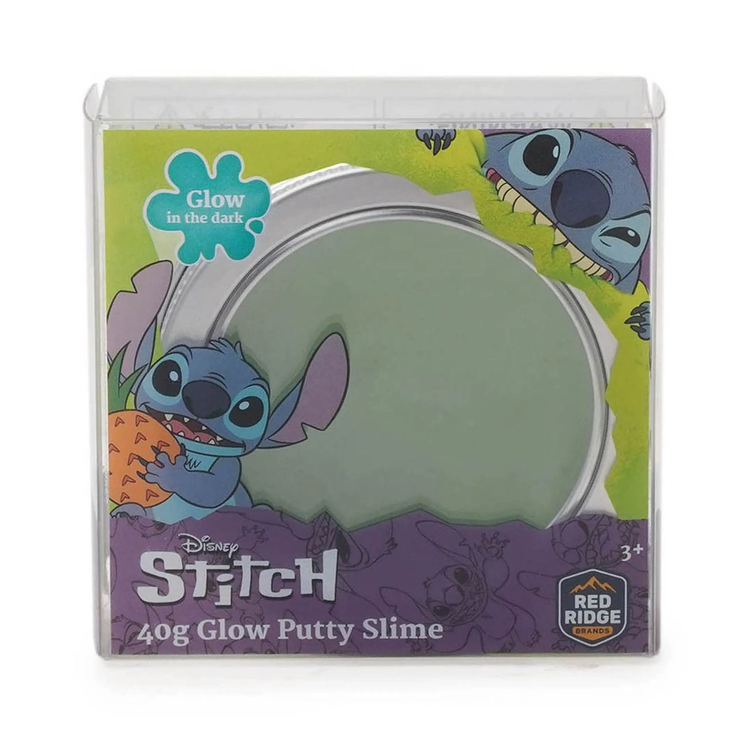 SLIME SQUAD Stitch Glow Putty - Suitable for 3 years & above