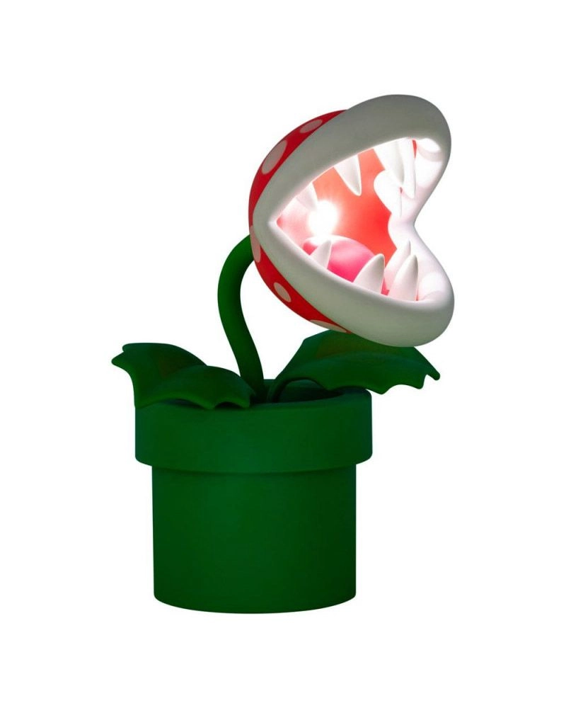 Super Mario Posable Mini Piranha Plant Lamp - 3 AAA 1.5V batteries