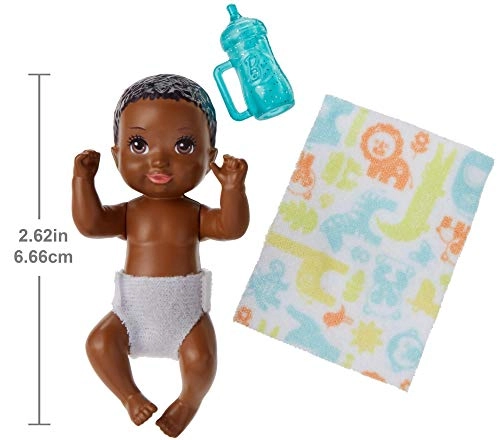 Skipper Baby Doll - Black Haired Turquoise Water Bottle Bundle Ages 3+