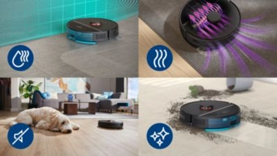 Clean each room, just the way you like it