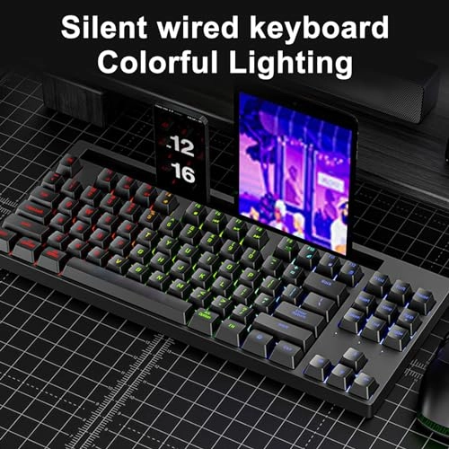 87 Keys Wired Keyboard - Wired