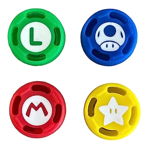 Super Mario Brothers Rubber Thumb Grips - Switch OLED Switch Switch Lite