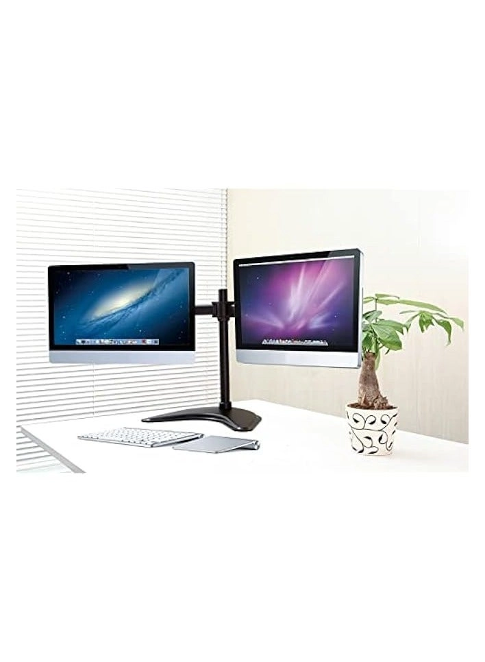 Dual Monitor Mount - 2 Monitors 32 inches 75mm or 100mm