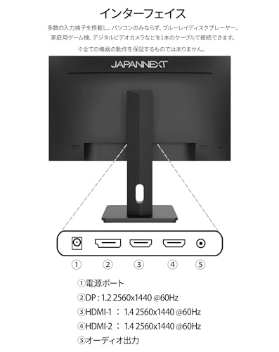 JN-27IPS4FLWQHDR-HSP - 27 Inches 2560x1440