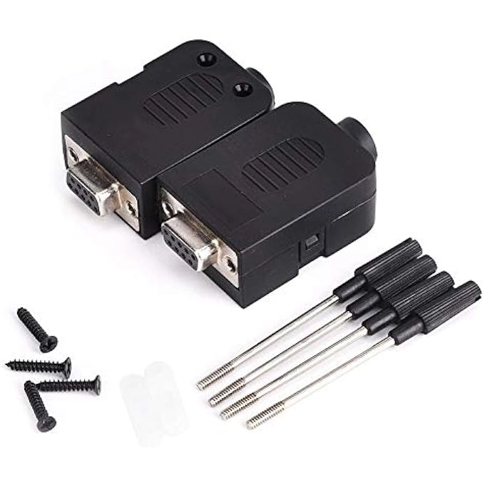 DB9 9PIN SCREW TYPE SERIAL TO TERMINAL FEMALE CONNECTOR ADAPTER