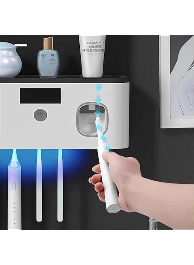 Toothbrush Holder - Wall Mounted 5 toothbrush slots
