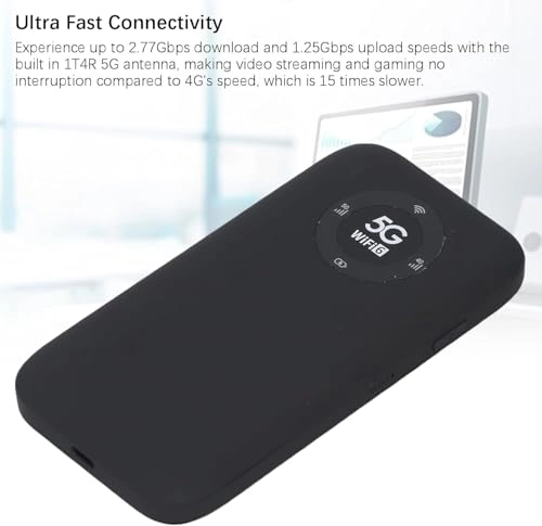 5G Mobile Hotspot - 2770Mbps WiFi 6