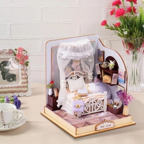 DIY Miniature House - Bed Room Wood