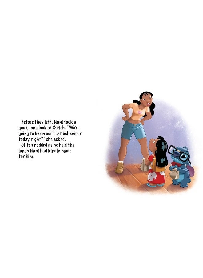 Stitch Story Book & Money Box - Six paints paintbrush
