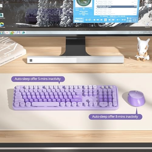 Wireless Keyboard & Mouse Set - US Wireless