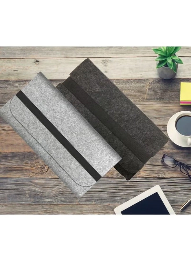 Felt keyboard cover - Dark gray Portable
