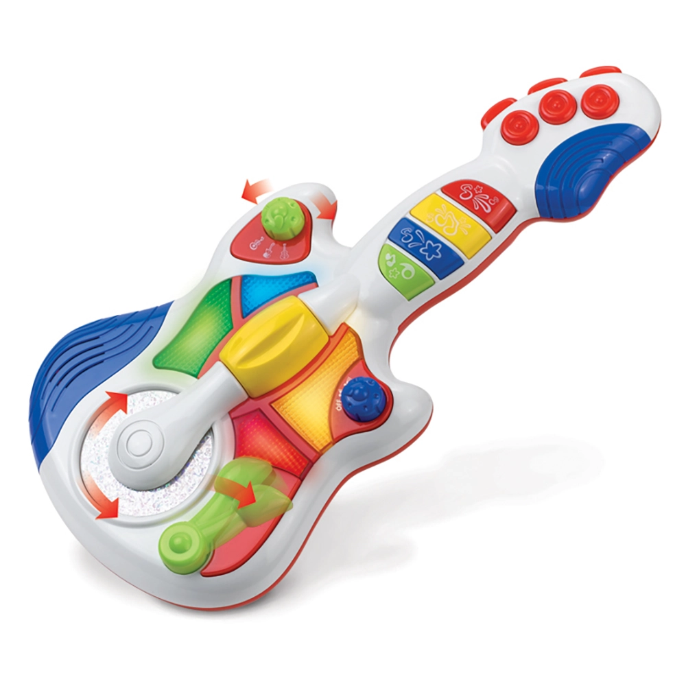 Little Learner Rock And Spin Guitar - Suitable for 12 months & above