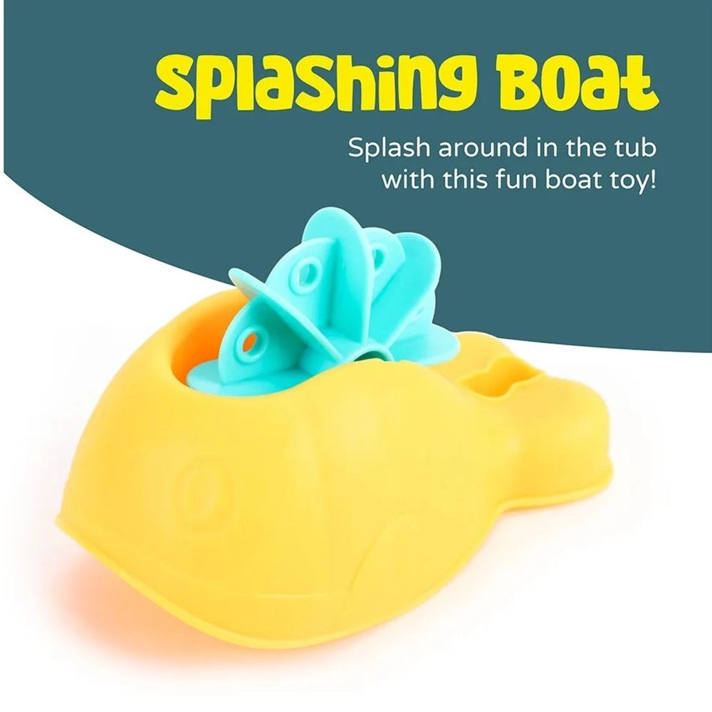 Baby Bath Pad - Pink + Floating Duck Bath Toys - 4 x