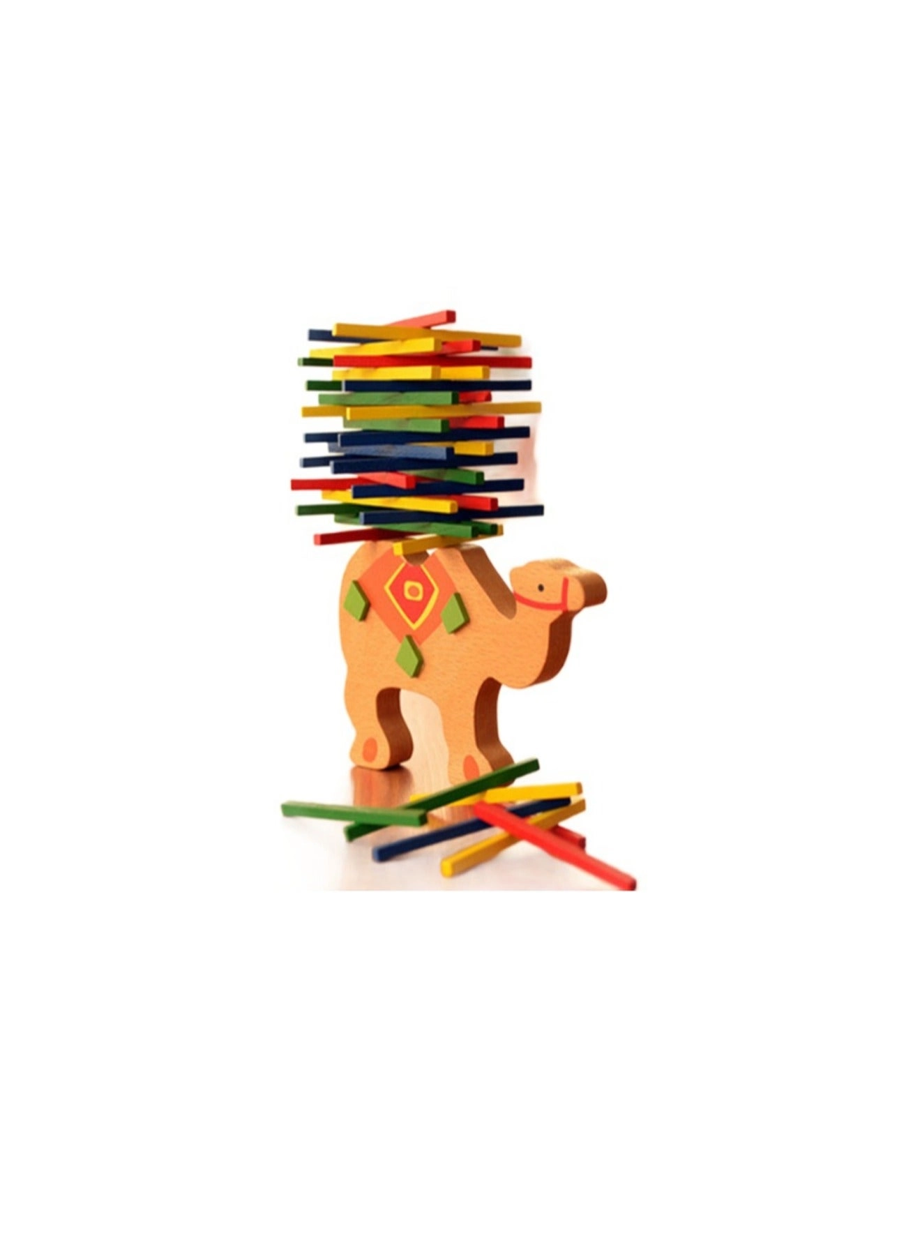 Wooden Stacking Blocks - 16 pcs