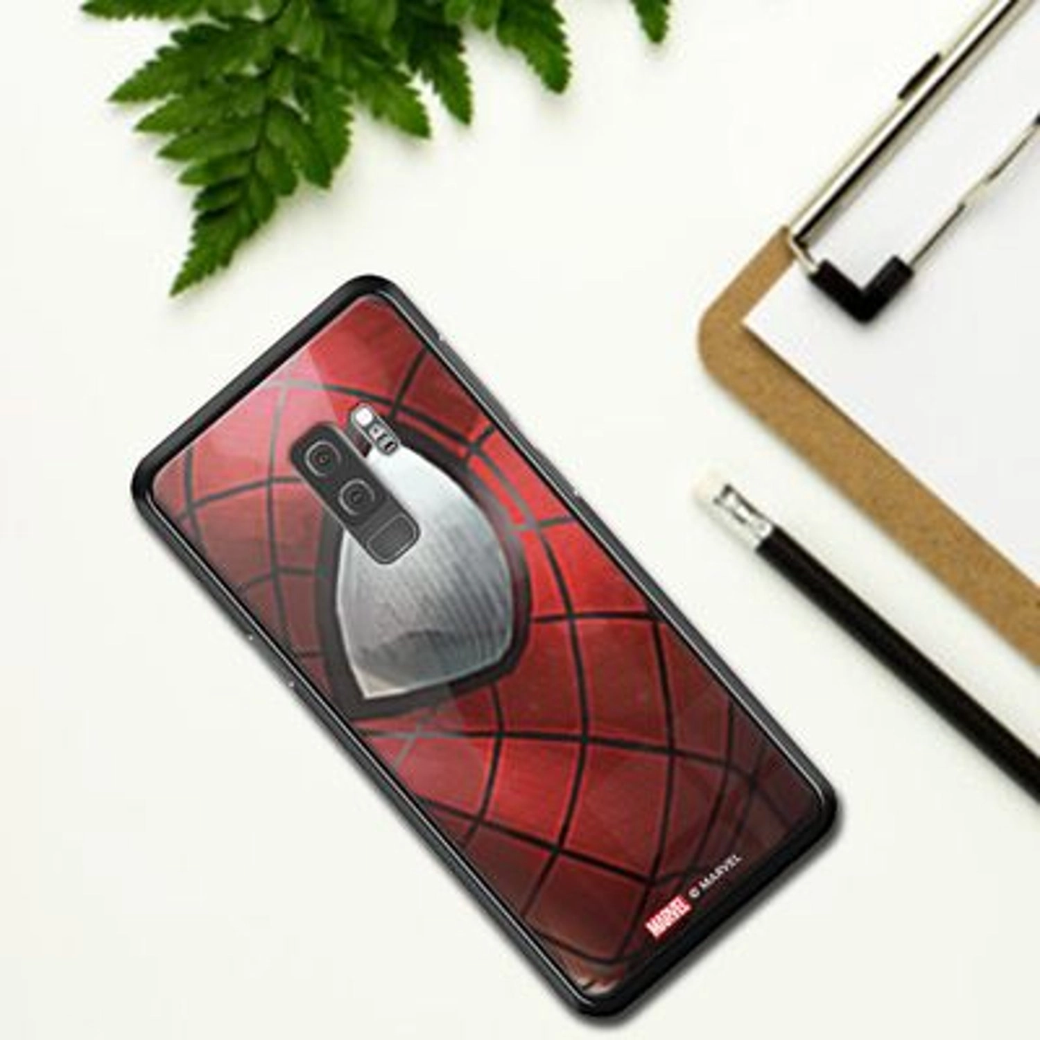 Spiderman Peek Back Case for Galaxy S9 Plus
