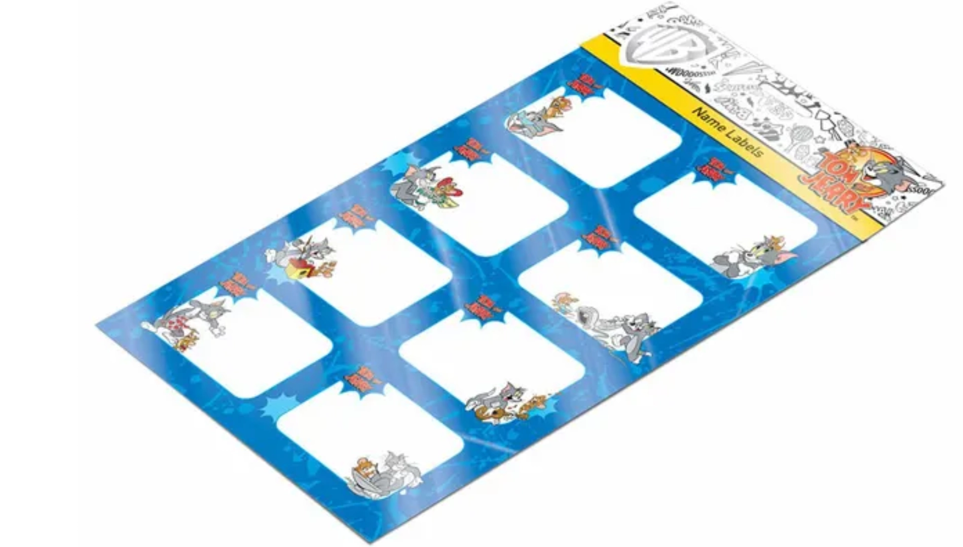 Warner Bros Tom & Jerry Sticker Book A4 2 pcs