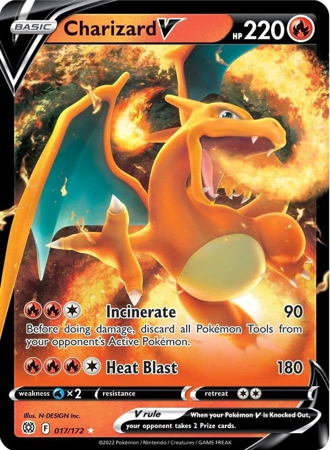 Pokémon Charizard V 017/172
