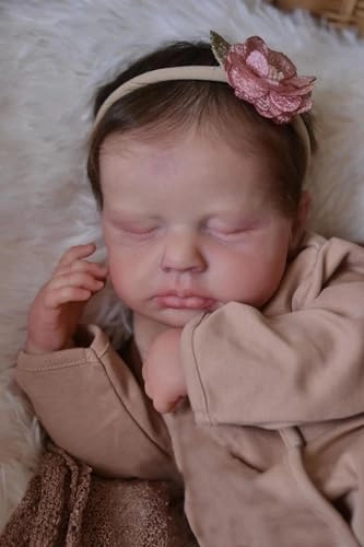 Reborn Baby Doll - 48 cm Full Silicone Ages 36 months - 10 years