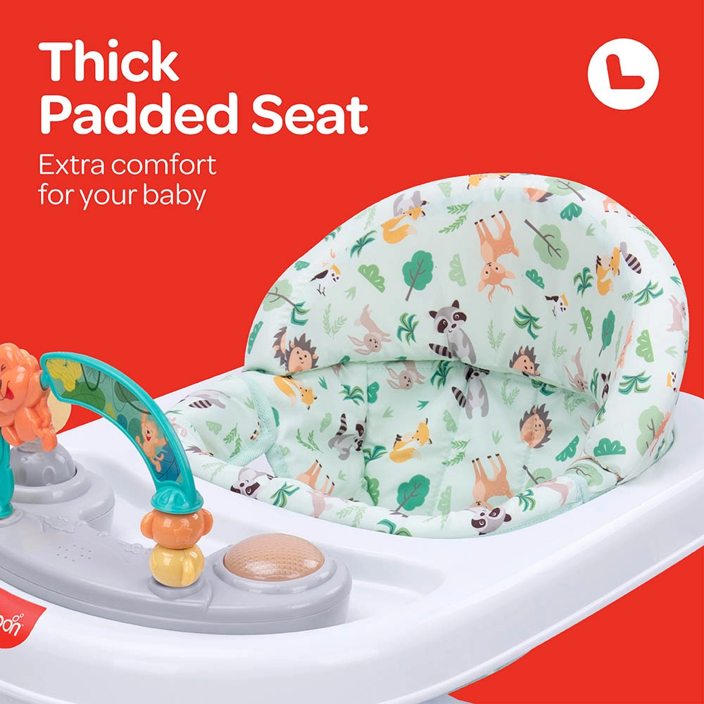 Stride Height Adjustable Walker - With Music