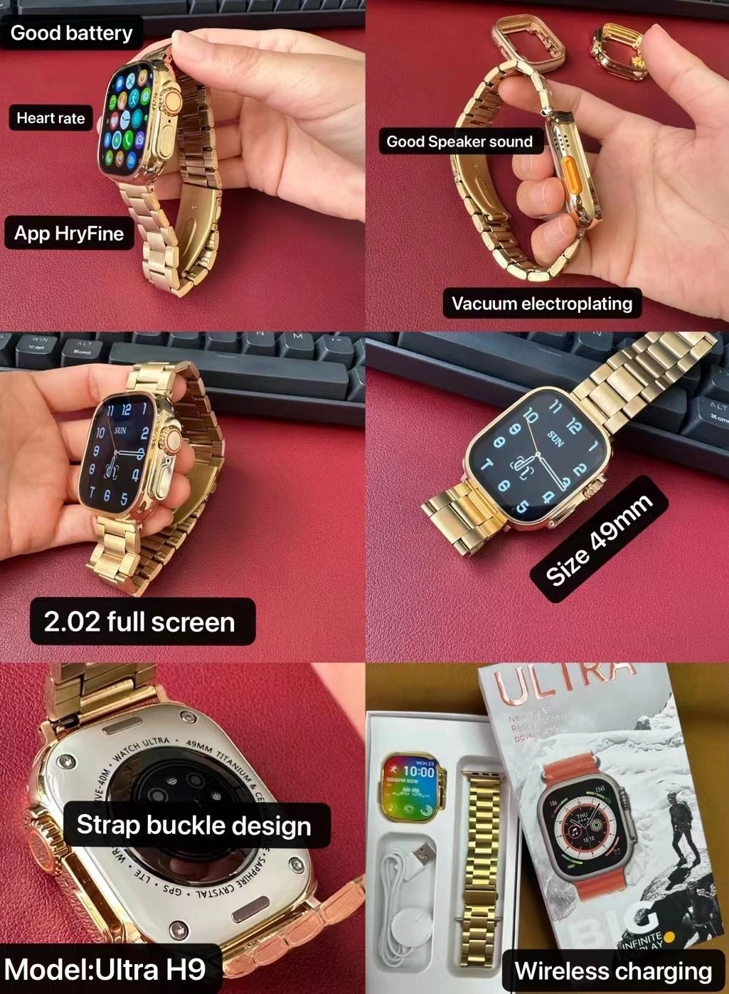 H9 Ultra Max 49mm Stainless Steel