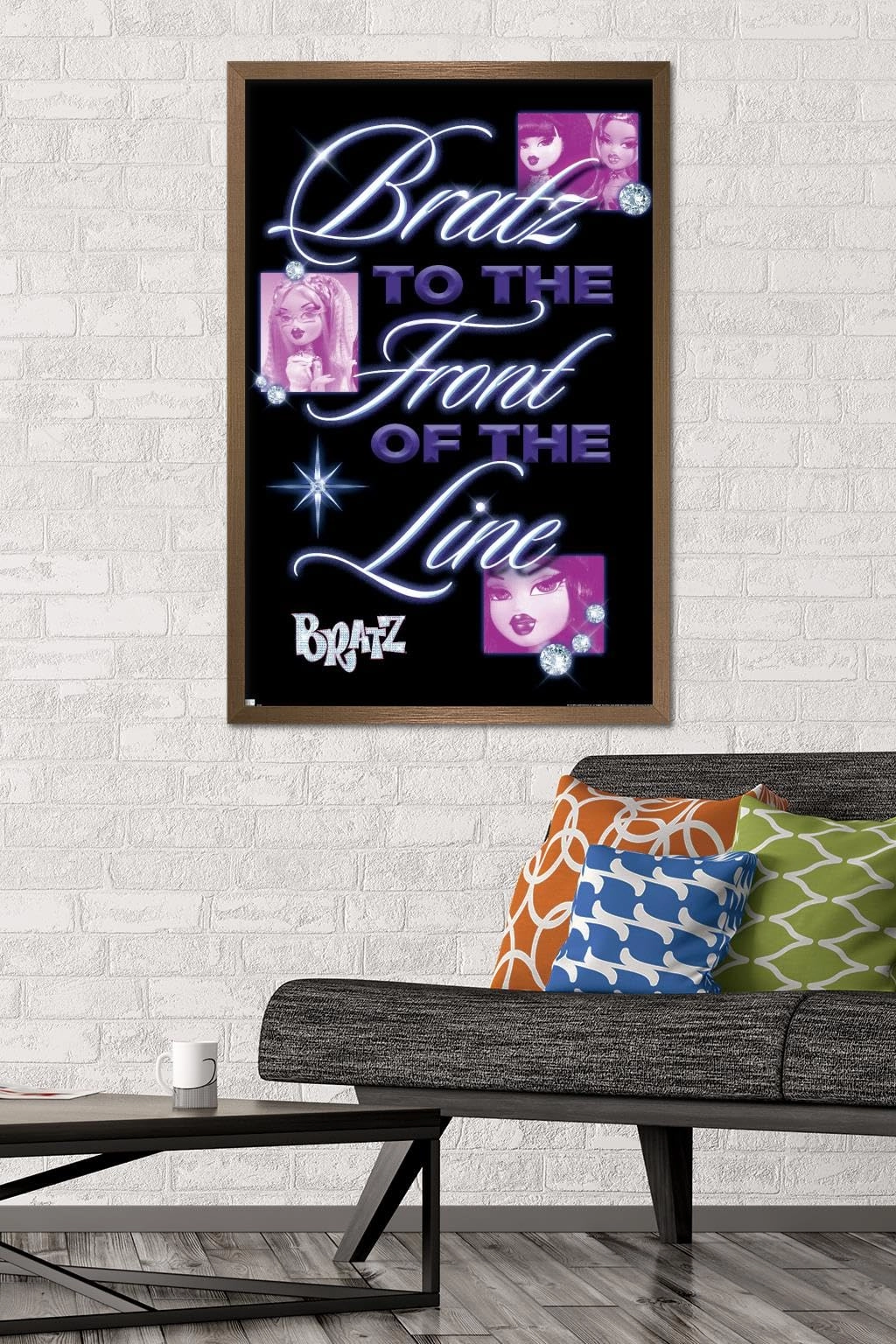 Bratz: Girls Nite Out - Front Of The Line Wall Poster - Paper 34"L x 22.4"W