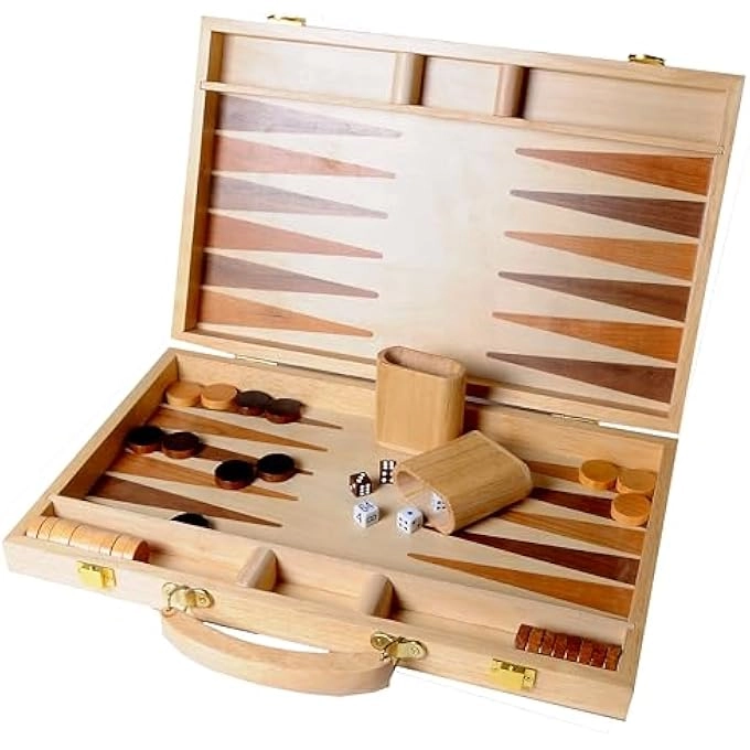 rayihni Backgammon Set - Inlaid Wooden